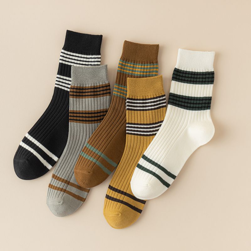 Leo Breathable Cotton Socks