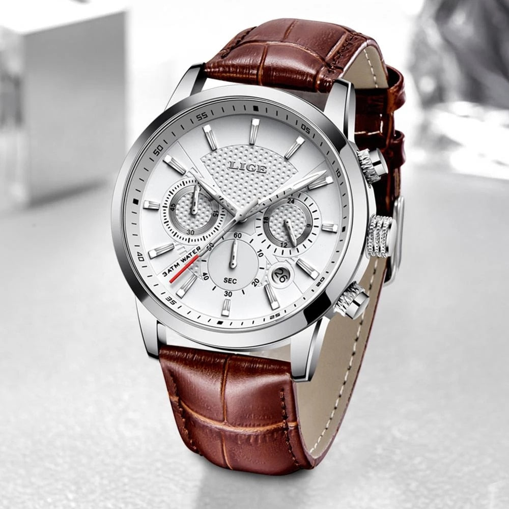 Lige Classic Chronograph Watch