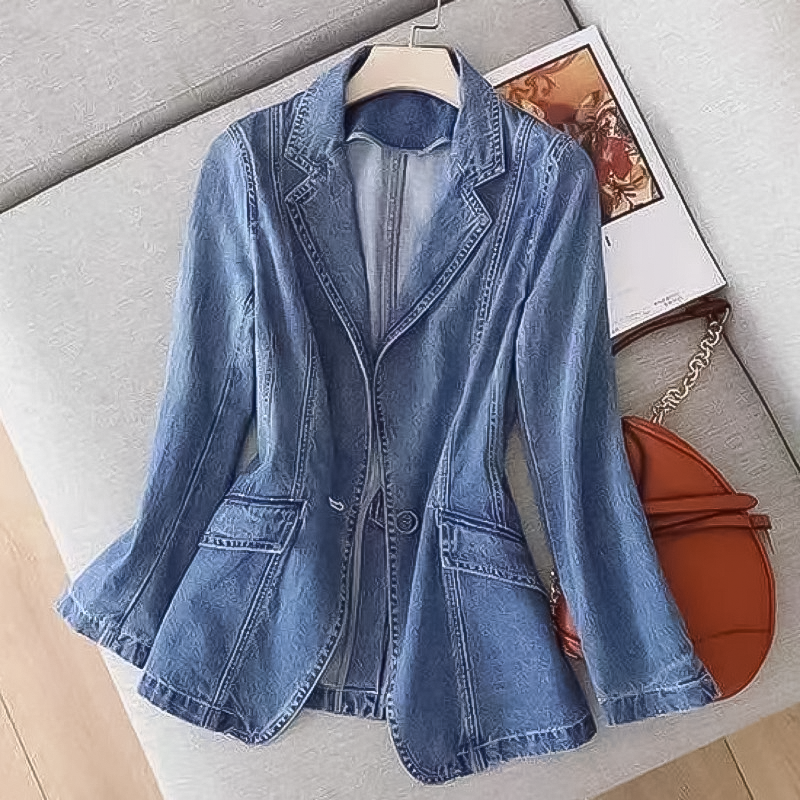 EMBER CONTEMPORARY DENIM BLAZER