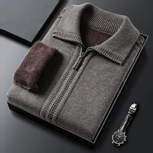 100% MERINO WOOL FLEECE SWEATER