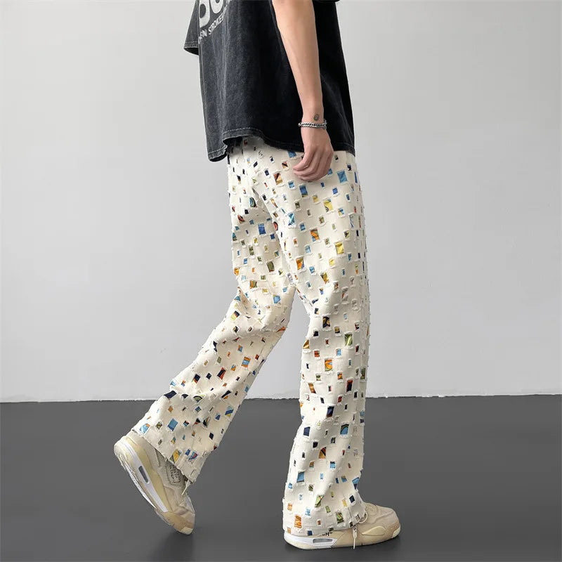 Urban Hype Frayed Denim Pants