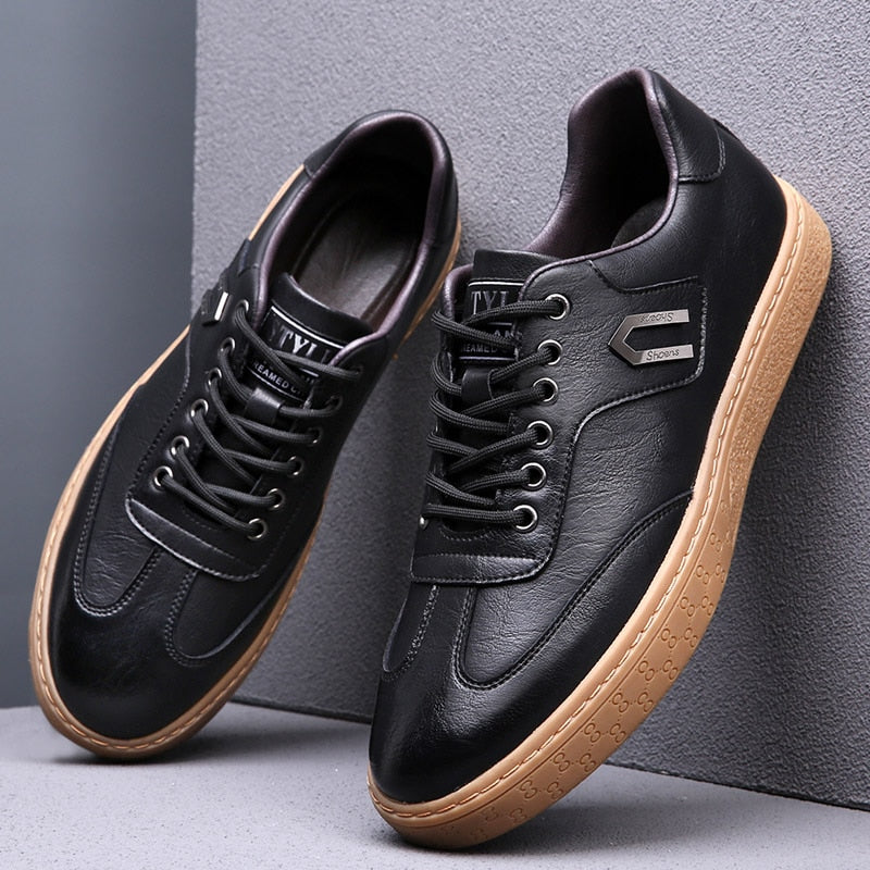 Brooklyn Sleek Leather Sneaker