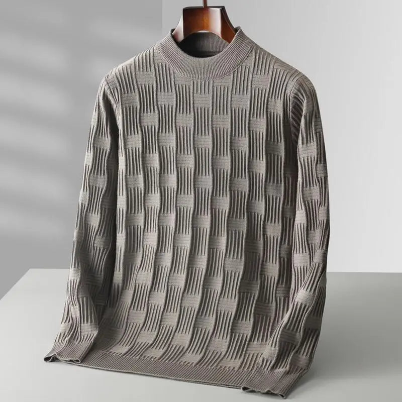 XAVIER CASHMERE KNIT SWEATER