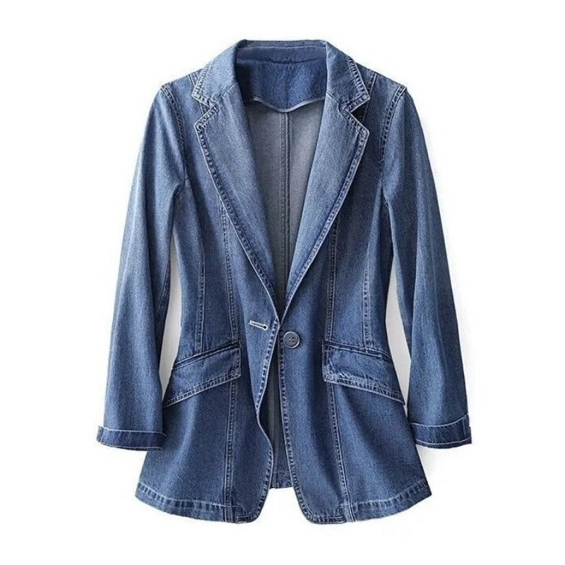 EMBER CONTEMPORARY DENIM BLAZER