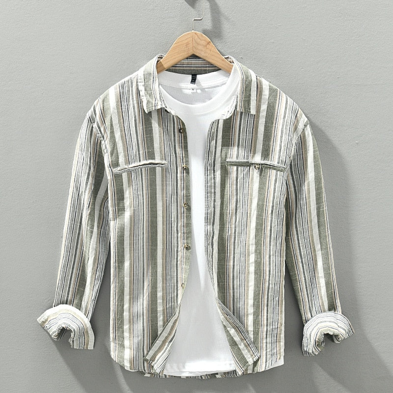 Morrriso Contemporary Linen Shirt