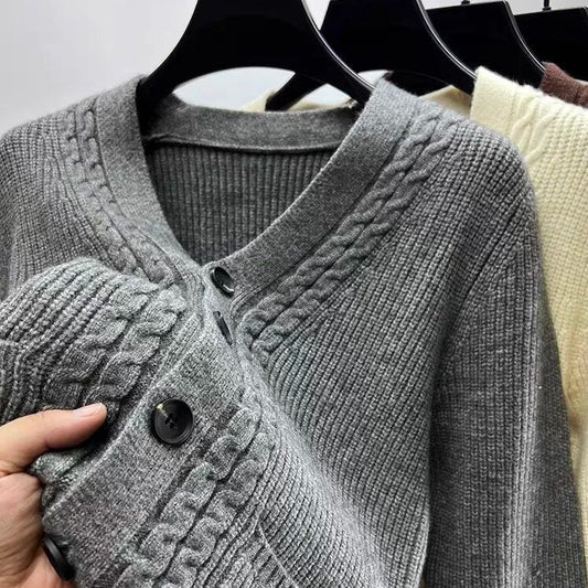 VINCÉNZIO VIRGIN WOOL CARDIGAN