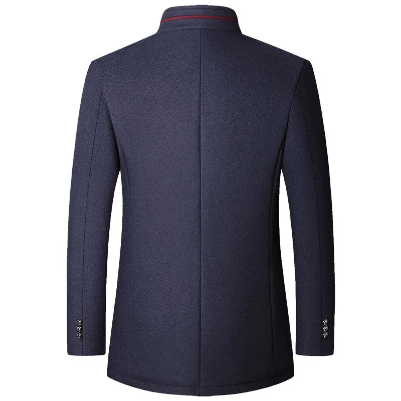 Hugh-Valéur Luxe Virgin Wool Overcoat