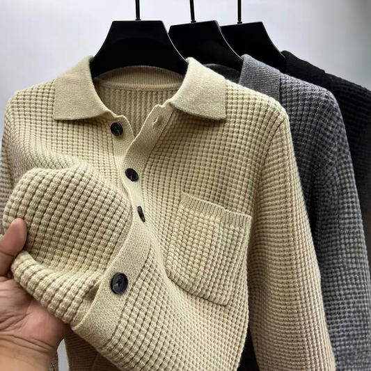 Vincénzio Premium Merino Ace Cardigan