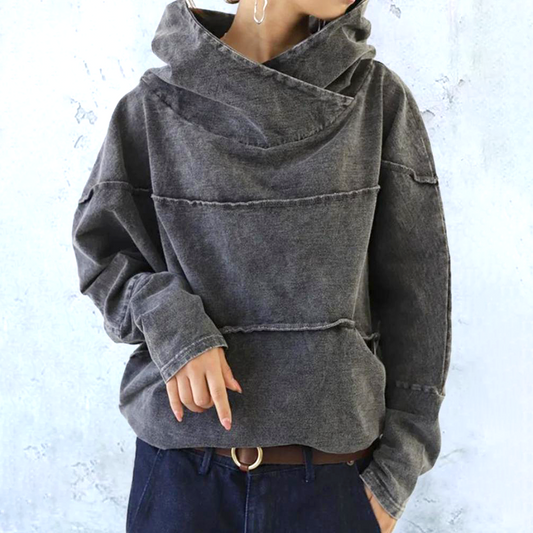 THE HEARTBREAKER DENIM HOODIE BY LILIAN-THOURAM™
