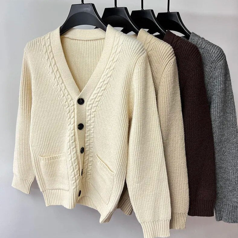 VINCÉNZIO VIRGIN WOOL CARDIGAN