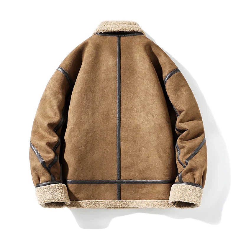 VINIZIO SHERPA EDGE SUEDE JACKET