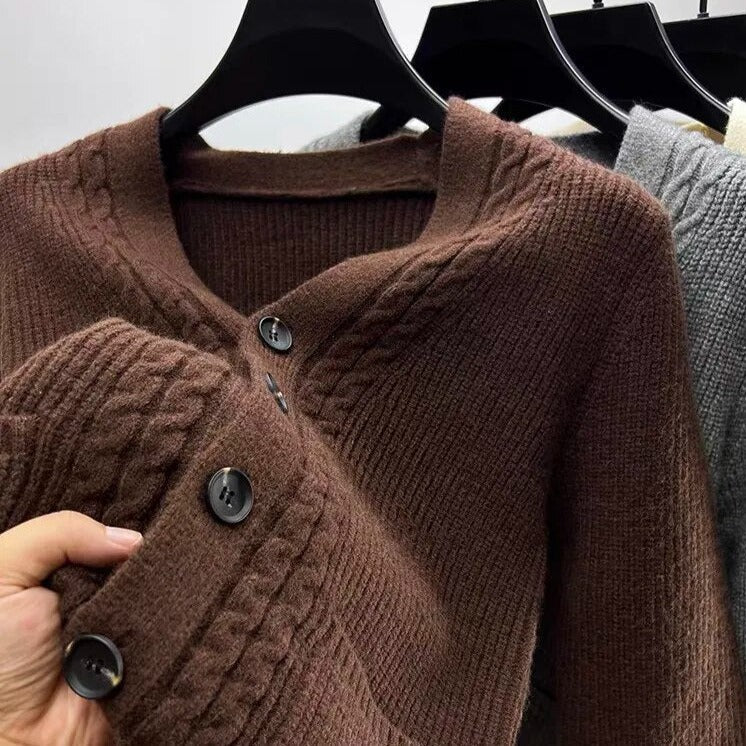 VINCÉNZIO VIRGIN WOOL CARDIGAN