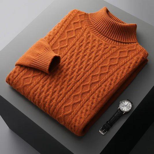Vinzéncio 100% Merino Ace Turtleneck
