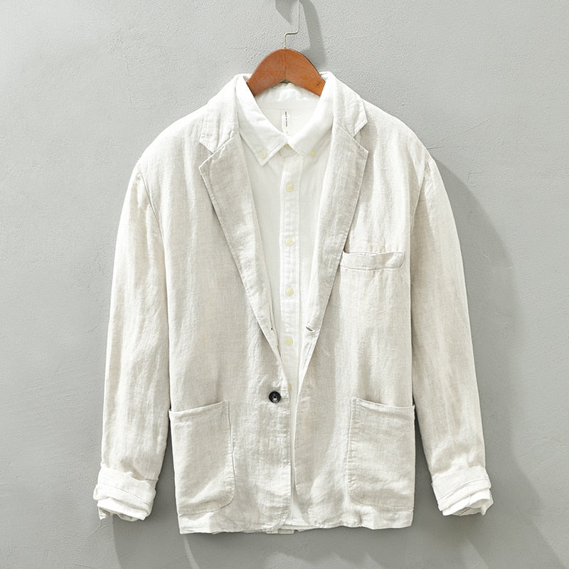 Diot-Milan Breathable Linen Blazer