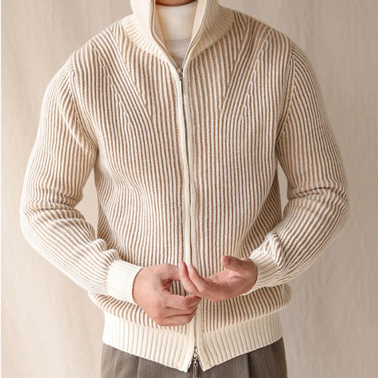 VALÉRIO 100% MERINO ACE WOOL CARDIGAN