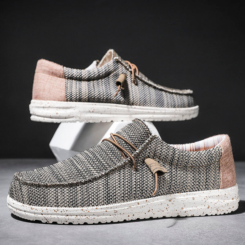 Arius Casual Canvas Boat Shoe