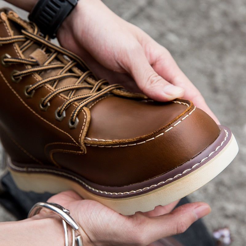 VITTORIO VINTAGE LEATHER BOOTS
