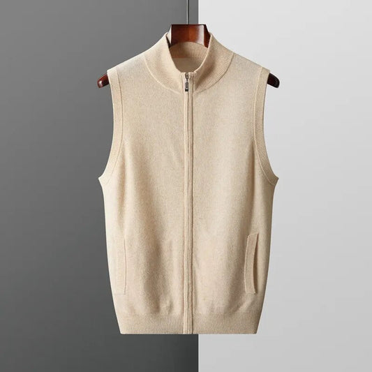 100% MERINO ACE WOOL VEST