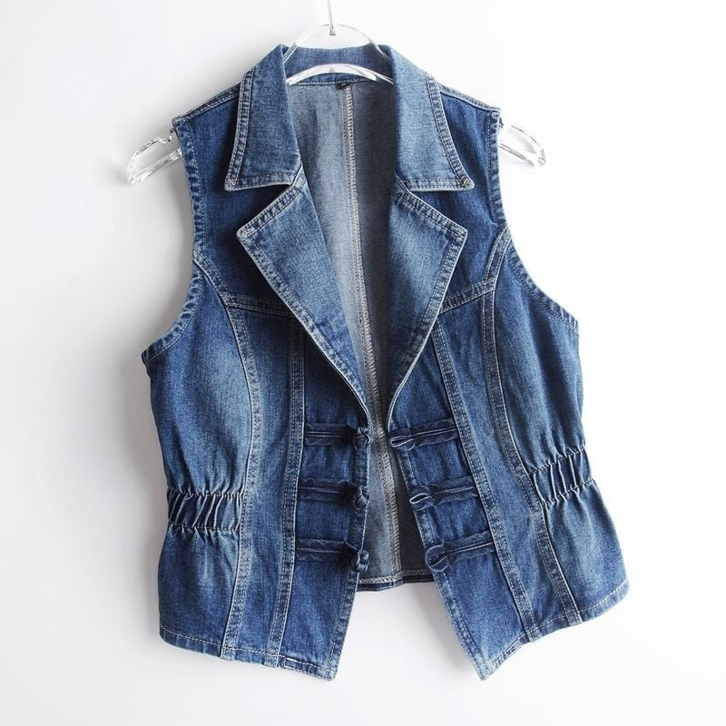 SKYE CLASSIC DENIM VEST