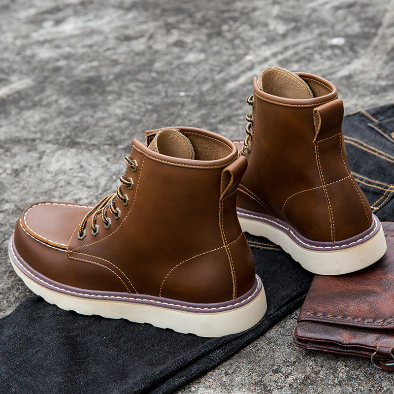 VITTORIO VINTAGE LEATHER BOOTS