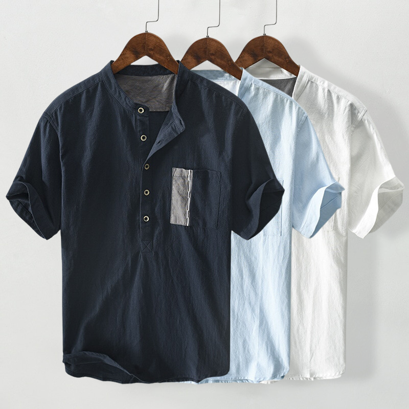 Slater Linenraffine Button Shirt