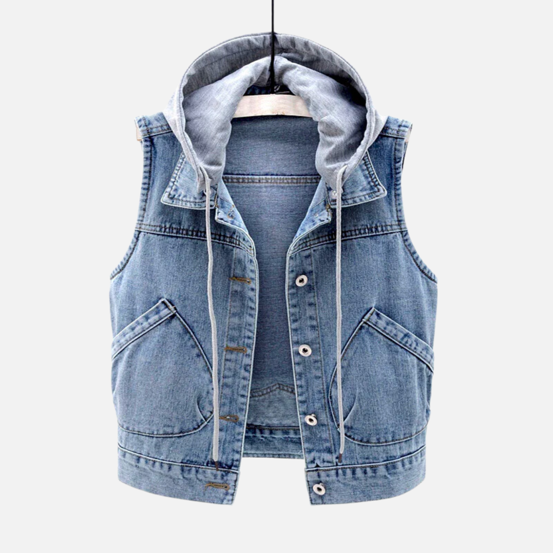 EDITH VINTAGE DENIM VEST