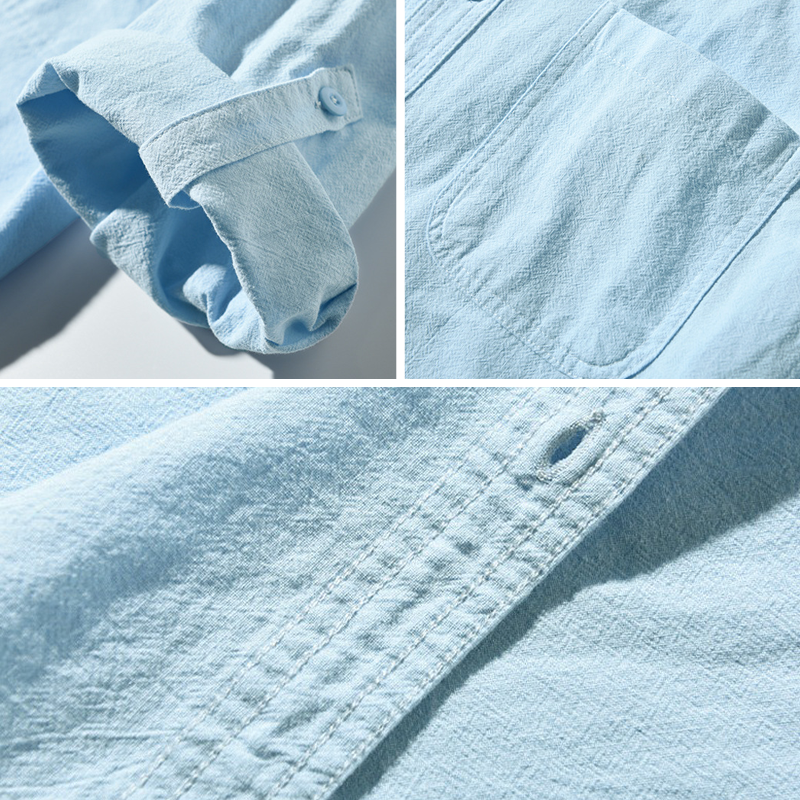 VINCÉNZIO CASTELINNO PREMIUM LINEN SHIRT