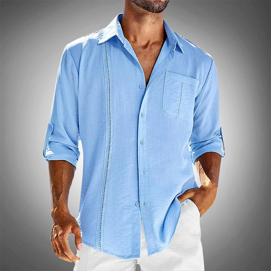 VINCÉNZO HOMME® PRESTIGE LINEN SHIRT