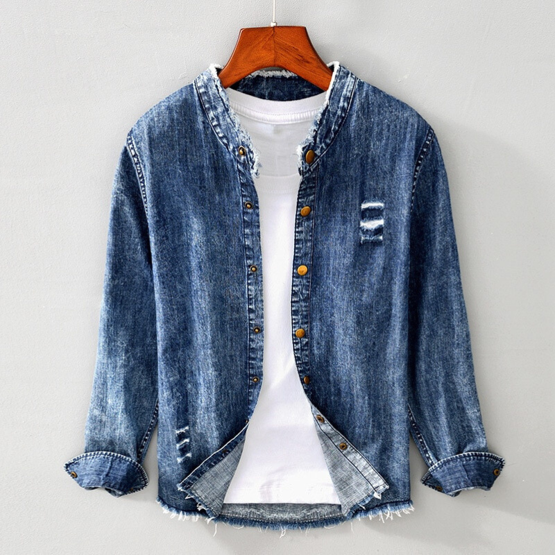 VINTAGE DENIM SHIRT BY ANDREA MARCELLI™