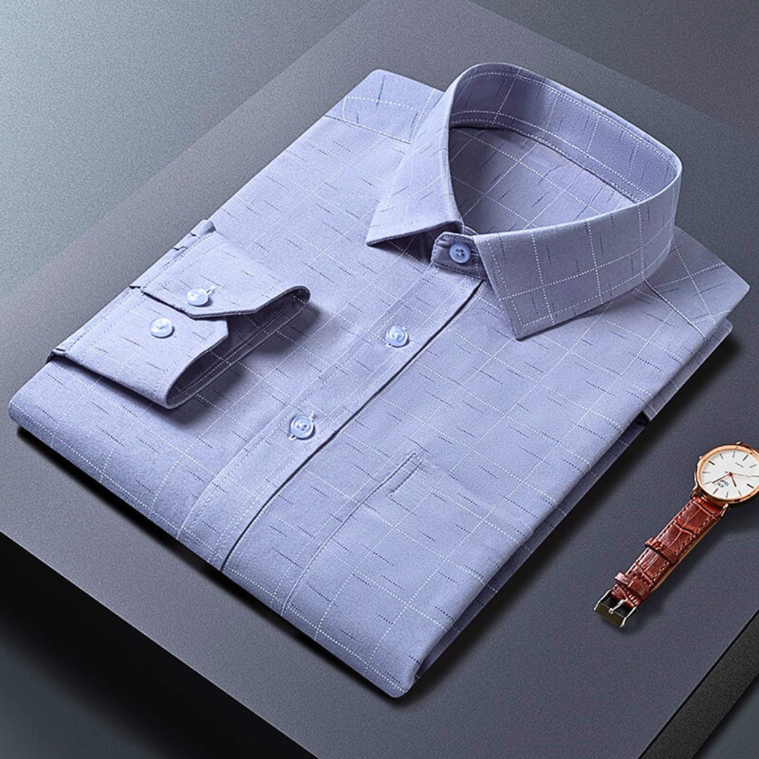 VINTAGE SLIM-FIT DRESS SHIRT BY PRESTIGECRAFT™