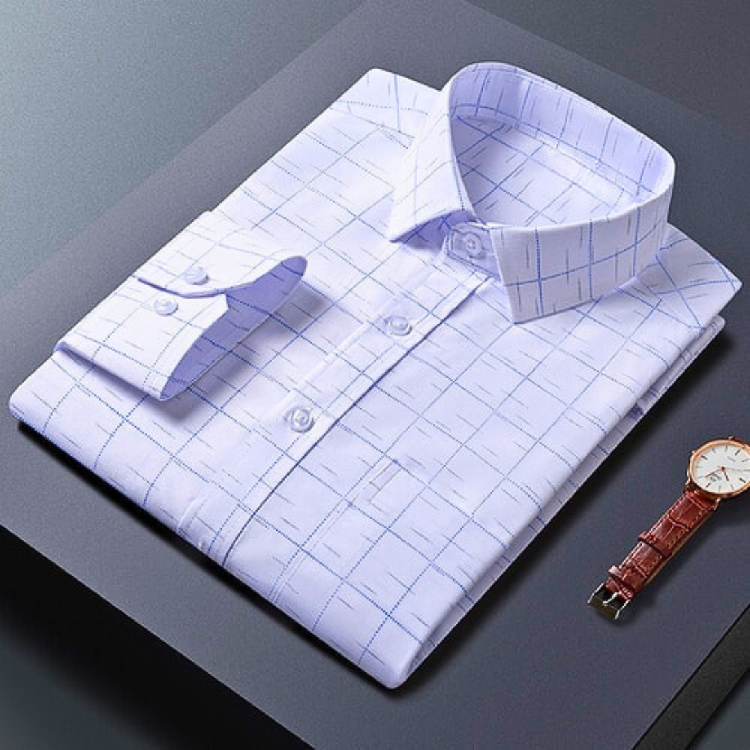 VINTAGE SLIM-FIT DRESS SHIRT BY PRESTIGECRAFT™