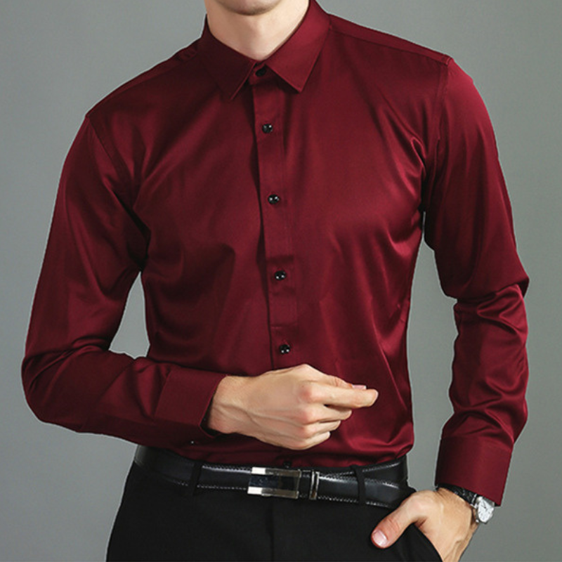 Vinizio Elegant Comfort Stretch Shirt