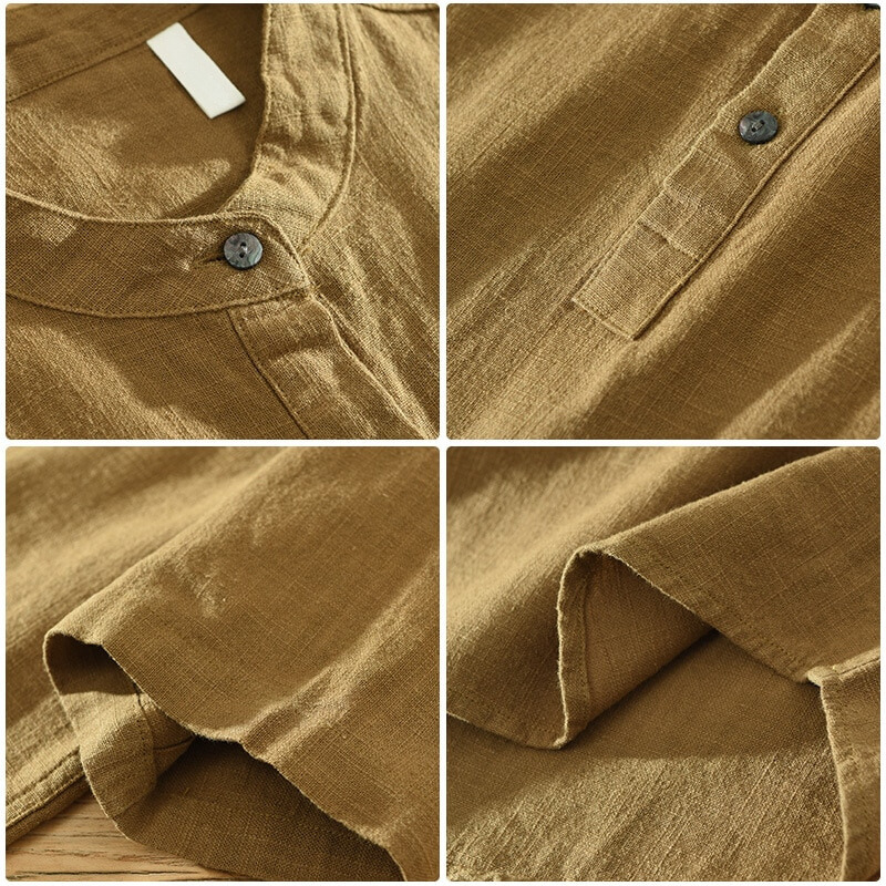 Vinizio Vintage Linen Shirt