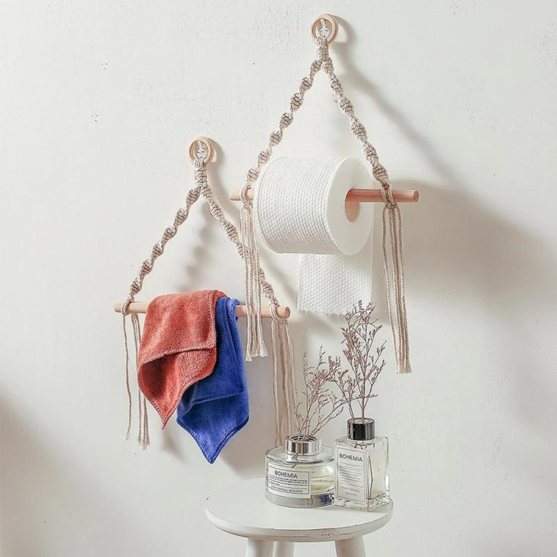 WeaveHold™ Bohemian Paper Towel Holder