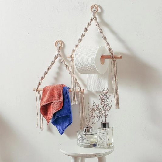 WeaveHold™ Bohemian Paper Towel Holder