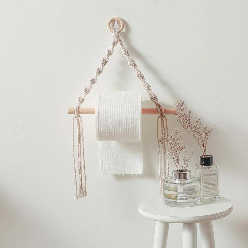 WeaveHold™ Bohemian Paper Towel Holder