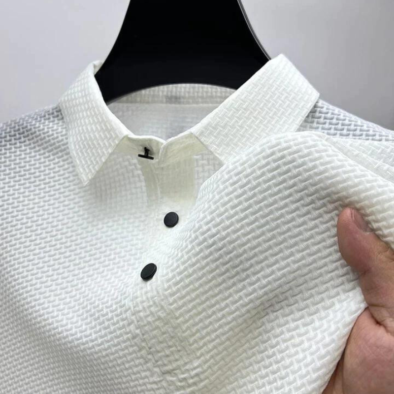 Winston Lustrous Silk Polo