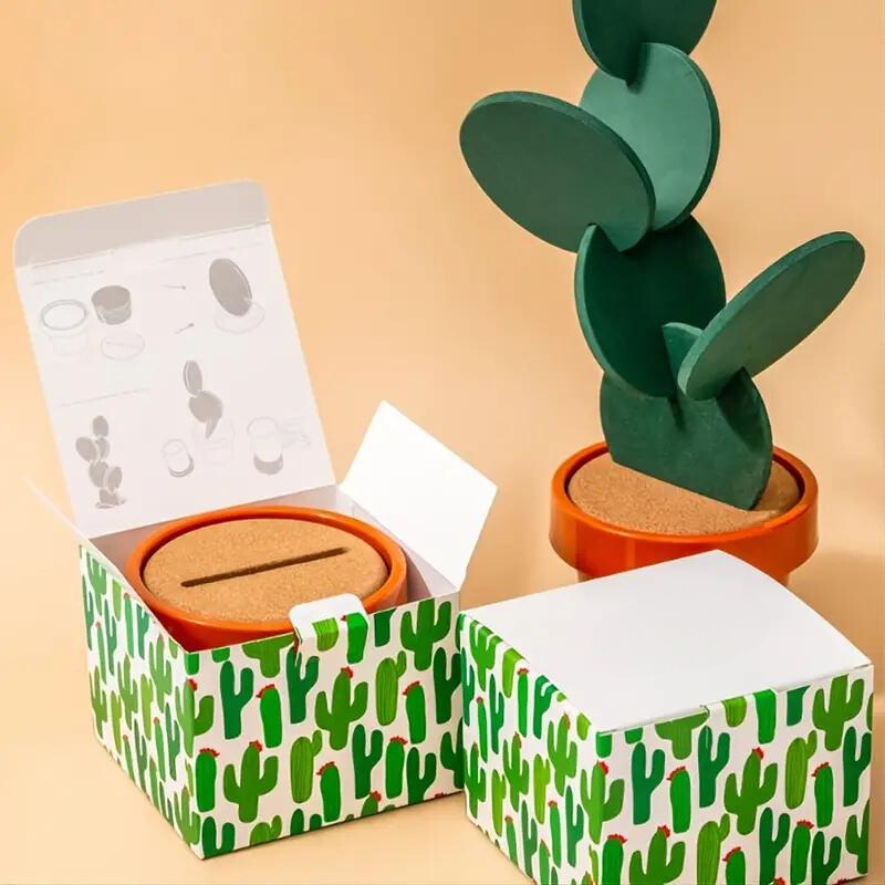 Wyatt Sleek Cactus Non-Slip Coaster