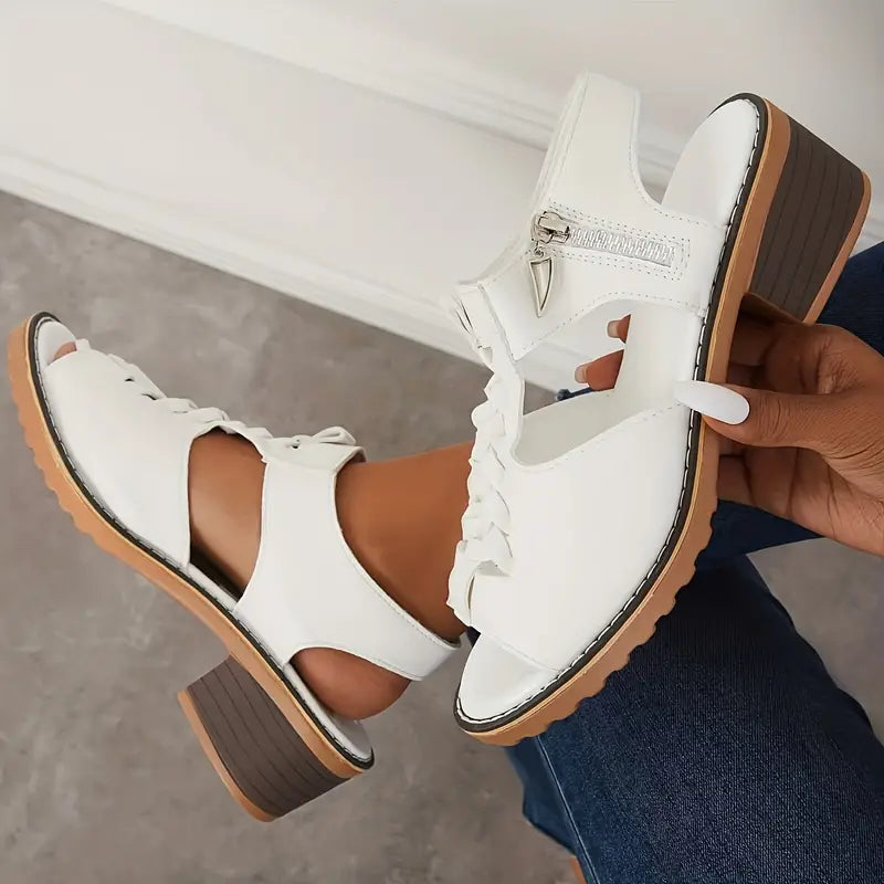Victoria Harrington Chucky Heel Sandals