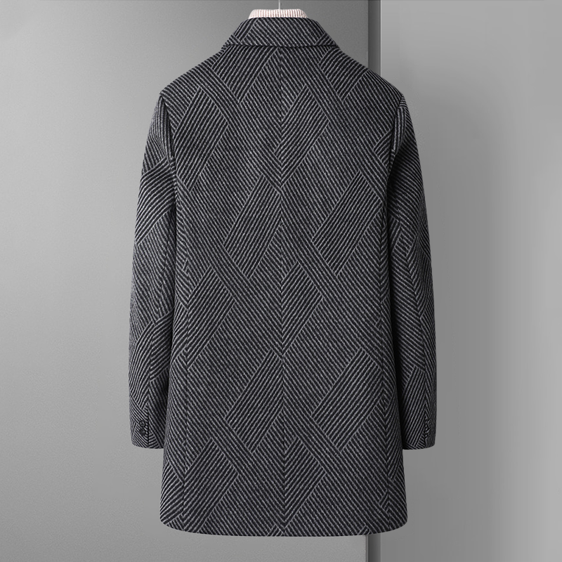 Tom Harding Elegant Wool Overcoat