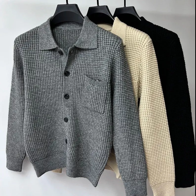 Vincénzio Premium Merino Ace Cardigan