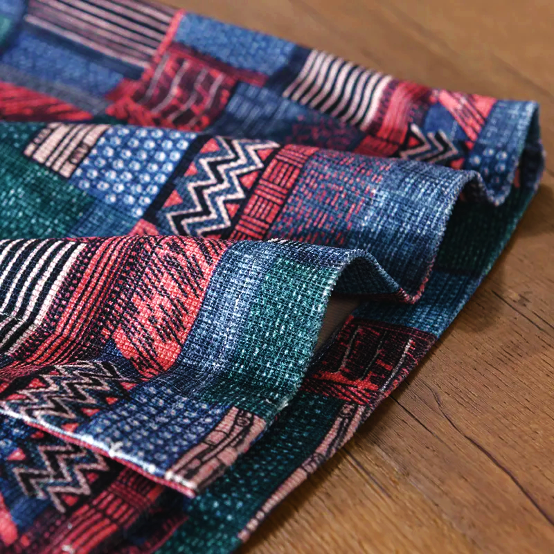 VINIZIO VINTAGE PATCHWORK SHIRT