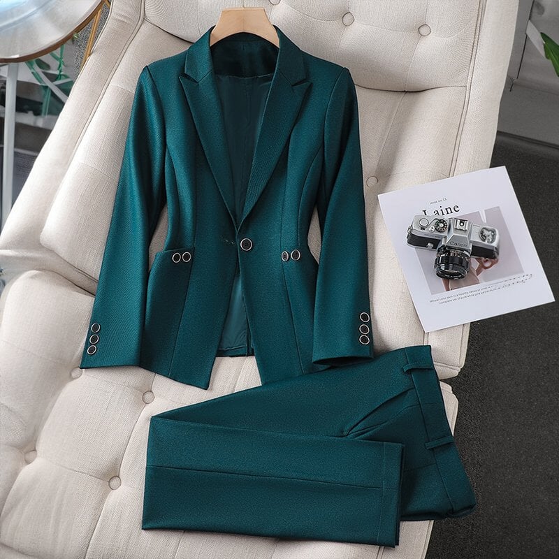 Éclarante Elegant Blazer Set