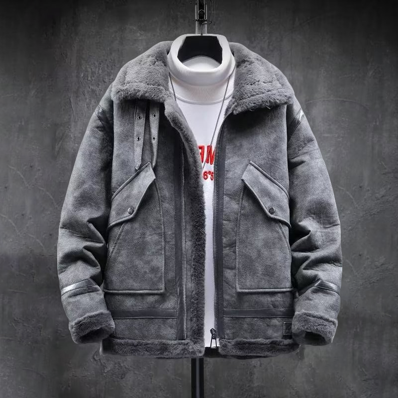 VESPER VELVETRON™ SHERPA EDGE BOMBER JACKET