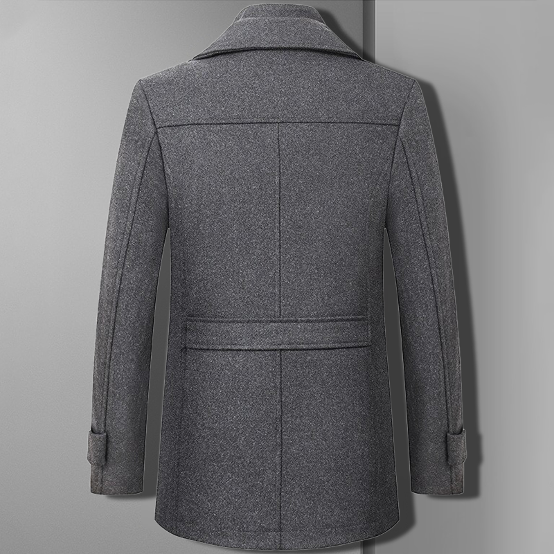 Lewis Luxurious Wool Blend Overcoat