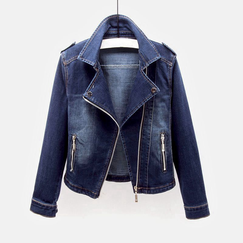 L'ATTRIXCION EDGY DENIM JACKET