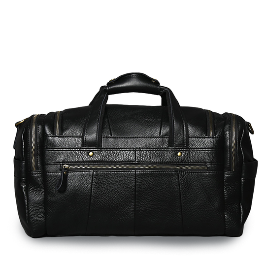 Russel-Etrou Vintage Leather Duffle Bag