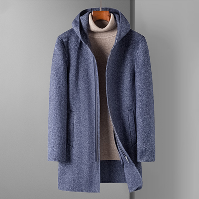 Milano-Calou Contemporary Wool Overcoat