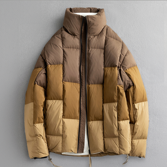 XAVIER URBAN FIT COLORBLOCK DOWN JACKET