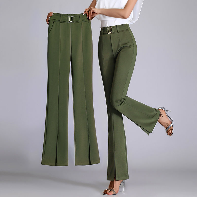 FABIENNE FLARED TROUSERS BY VITTORIA VELURE™